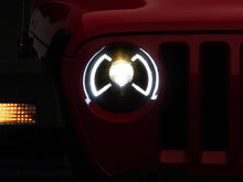 Load image into Gallery viewer, Raxiom LED Projector Headlights Jeep Wrangler JL (18-23) [LED Halo] Black Housing/ Clear Lens Alternate Image