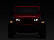 Load image into Gallery viewer, Raxiom LED Projector Headlights Jeep Wrangler JL (18-23) [LED Halo] Black Housing/ Clear Lens Alternate Image