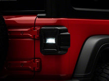 Load image into Gallery viewer, Raxiom Tail Lights Jeep Wrangler JL (18-23) [w/ Factory Halogen Lights] Black Housing / Smoked or Red Lens - Red Lens Alternate Image