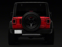 Load image into Gallery viewer, Raxiom Tail Lights Jeep Wrangler JL (18-23) [w/ Factory Halogen Lights] Black Housing / Smoked or Red Lens - Red Lens Alternate Image