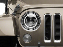 Load image into Gallery viewer, Raxiom LED Headlights Jeep Wrangler TJ / JK (97-18) [Axial Series] Black or Chrome Housing /  Clear Lens Alternate Image