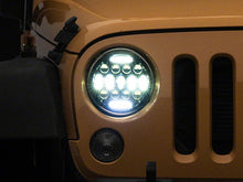Load image into Gallery viewer, Raxiom LED Headlights Jeep Wrangler TJ / JK (97-18) [Axial Series] Black or Chrome Housing /  Clear Lens Alternate Image