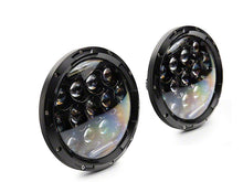 Load image into Gallery viewer, Raxiom LED Headlights Jeep Wrangler TJ / JK (97-18) [Axial Series] Black or Chrome Housing /  Clear Lens Alternate Image