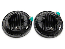 Load image into Gallery viewer, Raxiom LED Headlights Jeep Wrangler TJ / JK (97-18) [Axial Series] Black or Chrome Housing /  Clear Lens Alternate Image