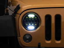 Load image into Gallery viewer, Raxiom LED Headlights Jeep Wrangler TJ / JK (97-18) [Axial Series] Black or Chrome Housing /  Clear Lens Alternate Image