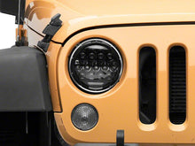 Load image into Gallery viewer, Raxiom LED Headlights Jeep Wrangler TJ / JK (97-18) [Axial Series] Black or Chrome Housing /  Clear Lens Alternate Image