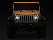 Load image into Gallery viewer, Raxiom LED Headlights Jeep Wrangler TJ / JK (97-18) [Axial Series] Black or Chrome Housing /  Clear Lens Alternate Image