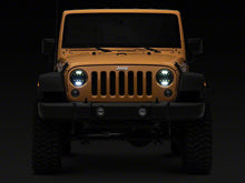 Load image into Gallery viewer, Raxiom LED Headlights Jeep Wrangler TJ / JK (97-18) [Axial Series] Black or Chrome Housing /  Clear Lens Alternate Image