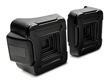Load image into Gallery viewer, Raxiom Tail Lights Jeep Wrangler JL (18-23) [Axial Series Plateau] Black Housing / Smoked Lens - Default Title Alternate Image