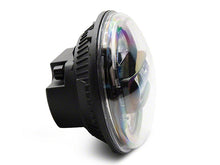 Load image into Gallery viewer, Raxiom LED Headlights Jeep Wrangler TJ / JK (97-18) [Axial Series] Black or Chrome Housing /  Clear Lens Alternate Image