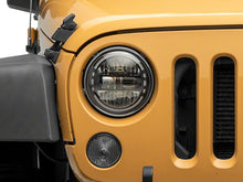 Load image into Gallery viewer, Raxiom LED Headlights Jeep Wrangler TJ / JK (97-18) [Axial Series] Black or Chrome Housing /  Clear Lens Alternate Image