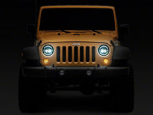 Load image into Gallery viewer, Raxiom LED Headlights Jeep Wrangler TJ / JK (97-18) [Axial Series] Black or Chrome Housing /  Clear Lens Alternate Image