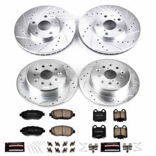 Load image into Gallery viewer, PowerStop Z23 Evolution Sport Brake Rotors + Pads &amp; Calipers Lexus GS430 (01-05) Front or Rear - Rotors + Pads / Front &amp; Rear Alternate Image
