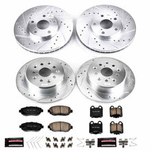 Load image into Gallery viewer, 442.39 PowerStop Z23 Evolution Sport Brake Rotors + Pads Lexus IS300 (01-05) Front or Rear - Redline360 Alternate Image
