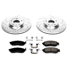 Load image into Gallery viewer, PowerStop Z23 Evolution Sport Brake Rotors + Pads Infiniti EX35 (08-12) Front or Rear - Front Alternate Image