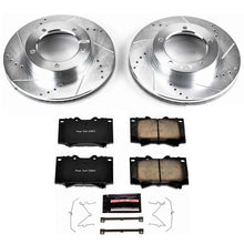 Load image into Gallery viewer, PowerStop Z23 Evolution Sport Brake Kits Toyota Land Cruiser (98-07) Front or Rear - Rotors + Pads / Front Alternate Image