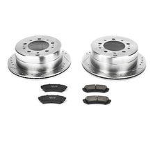 Load image into Gallery viewer, PowerStop Z23 Evolution Sport Brake Kits Toyota Land Cruiser (98-07) Front or Rear - Rotors + Pads / Rear Alternate Image