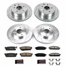 Load image into Gallery viewer, 408.46 PowerStop Z23 Evolution Sport Brake Rotors + Pads Infiniti Q45 (1997-2001) Front or Rear - Redline360 Alternate Image