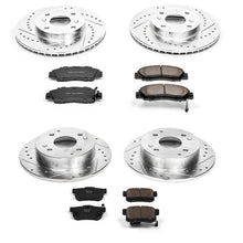 Load image into Gallery viewer, PowerStop Z23 Evolution Sport Brake Rotors + Pads Acura TL (99-03) Front or Rear - Front Alternate Image