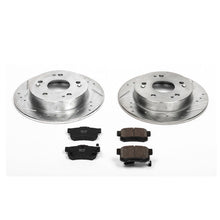 Load image into Gallery viewer, PowerStop Z23 Evolution Sport Brake Rotors Kit Honda Civic Sedan/Coupe EX / EX-L (2012) Front or Rear - Rotor + Pads / Rear Alternate Image