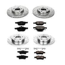 Load image into Gallery viewer, PowerStop Z23 Evolution Sport Brake Rotors + Pads Mazda 3 2.3L (04-13) Front or Rear - Front &amp; Rear Alternate Image