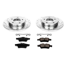 Load image into Gallery viewer, PowerStop Z23 Evolution Sport Brake Rotors + Pads Mazda 3 2.3L (04-13) Front or Rear - Rear Alternate Image