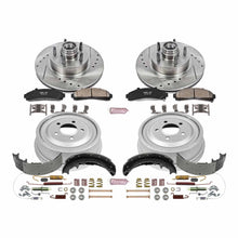 Load image into Gallery viewer, PowerStop Z23 Evolution Sport Brake Rotors + Pads Mazda B Series Pickup [10in Rear Drum] (99, 01-02) Front or Rear - Front &amp; Rear Alternate Image