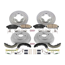 Load image into Gallery viewer, 292.34 PowerStop Z23 Evolution Sport Brake Rotors Kit Honda Accord (91-93) Coupe (1992) Front or Rear - Redline360 Alternate Image