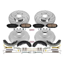 Load image into Gallery viewer, PowerStop Z23 Evolution Sport Brake Rotors + Pads Honda Odyssey (99-01) Front or Rear - Front &amp; Rear Alternate Image