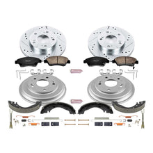 Load image into Gallery viewer, PowerStop Z23 Evolution Sport Brake Rotors + Pads Honda Civic Sedan Hybrid (13-15) Front or Rear - Front &amp; Rear Alternate Image