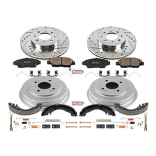 Load image into Gallery viewer, PowerStop Z23 Evolution Sport Brake Rotors + Pads Honda Fit (09-12) Front or Rear - Front &amp; Rear Alternate Image