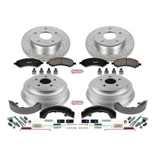 Load image into Gallery viewer, PowerStop Z23 Evolution Sport Brake Kits Dodge Dakota (2005-2011) Front or Rear - Front &amp; Rear Alternate Image