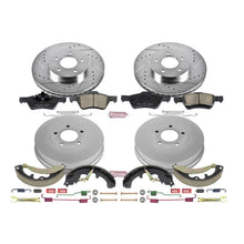 Load image into Gallery viewer, PowerStop Z23 Evolution Sport Brake Rotors + Pads Mercury Mariner Hybrid (09-10) Front or Rear - Front &amp; Rear Alternate Image