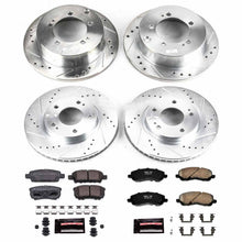 Load image into Gallery viewer, PowerStop Z23 Evolution Sport Brake Kits Mitsubishi Lancer [w/ Rear Disc Brake] (04-06) Front or Rear - Front &amp; Rear Alternate Image