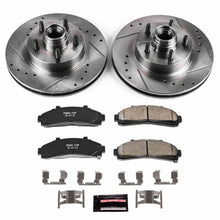Load image into Gallery viewer, PowerStop Z23 Evolution Sport Brake Rotors + Pads Ford Ranger EV/RWD [10in Rear Drum] (98-02) Front or Rear - Front &amp; Rear Alternate Image
