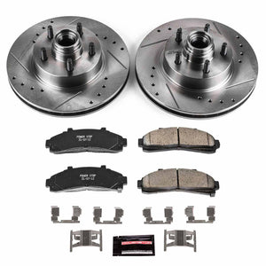 396.34 PowerStop Z23 Evolution Sport Brake Rotors + Pads Ford Ranger EV/RWD [9in Rear Drum] (98-02) Front or Rear - Redline360