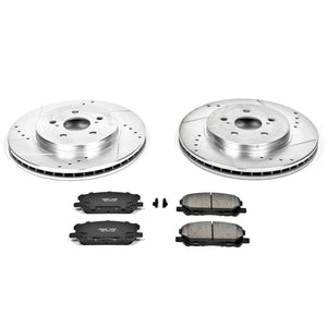 378.85 PowerStop Z23 Evolution Sport Brake Kits Lexus RX350 (07-09) Front or Rear - Redline360