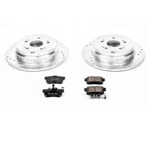 381.51 PowerStop Z23 Evolution Sport Brake Rotors Kit Honda CR-V (05-06) Front or Rear - Redline360