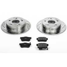 Load image into Gallery viewer, PowerStop Z23 Evolution Sport Brake Rotors + Pads Honda Accord Sedan 6 Cyl/Coupe V6 (98-02) Front or Rear - Rear Alternate Image