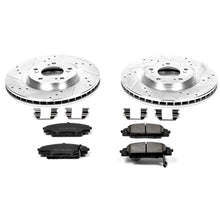 Load image into Gallery viewer, PowerStop Z23 Evolution Sport Brake Rotors Kit Honda S200 AP1/AP2 (00-09) Front or Rear - Rotor + Pads / Front Alternate Image