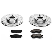 Load image into Gallery viewer, PowerStop Z23 Evolution Sport Brake Kits Infiniti I35 (2002-2003) Front or Rear - Rotor + Pads / Front Alternate Image