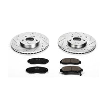 Load image into Gallery viewer, PowerStop Z23 Evolution Sport Brake Rotors + Pads Acura TL [Single Piston Front Caliper] (04-08) Front or Rear - Front Alternate Image