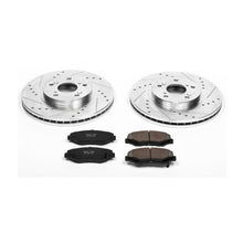 Load image into Gallery viewer, 372.38 PowerStop Z23 Evolution Sport Brake Rotors Kit Honda Pilot (03-08) Front or Rear - Redline360 Alternate Image