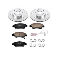 Load image into Gallery viewer, PowerStop Z23 Evolution Sport Brake Rotors Honda Civic Sedan Hybrid / Hybrid-L (09-11) Front or Rear - Rotor + Pads / Front Alternate Image