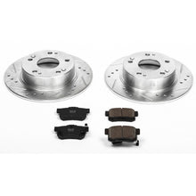 Load image into Gallery viewer, PowerStop Z23 Evolution Sport Brake Rotors + Pads Acura CL 4 Cyl. 2.3L (98-99) Front or Rear - Front Alternate Image
