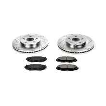 Load image into Gallery viewer, 395.86 PowerStop Z23 Evolution Sport Brake Rotors + Pads Lexus IS250 (06-08) Front or Rear - Redline360 Alternate Image