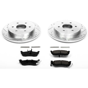 570.74 PowerStop Z23 Evolution Sport Brake Kits Nissan Titan (2008-2010) Front or Rear - Redline360