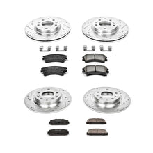 Load image into Gallery viewer, PowerStop Z23 Evolution Sport Brake Kits Mazda 6 (2003-2005) Front or Rear - Rotors + Pads / Front &amp; Rear Alternate Image