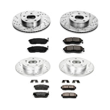 Load image into Gallery viewer, PowerStop Z23 Evolution Sport Brake Kits Infiniti M35h (2012-2013) Front or Rear - Rotor + Pads / Front &amp; Rear Alternate Image