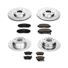 Load image into Gallery viewer, PowerStop Z23 Evolution Sport Brake Rotors + Pads Acura RL (99-01) Front or Rear - Front &amp; Rear Alternate Image
